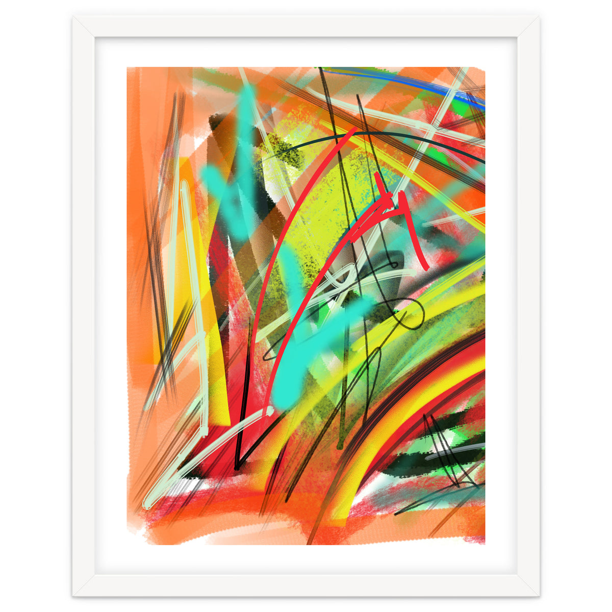 Emersions in orange and yellow 1