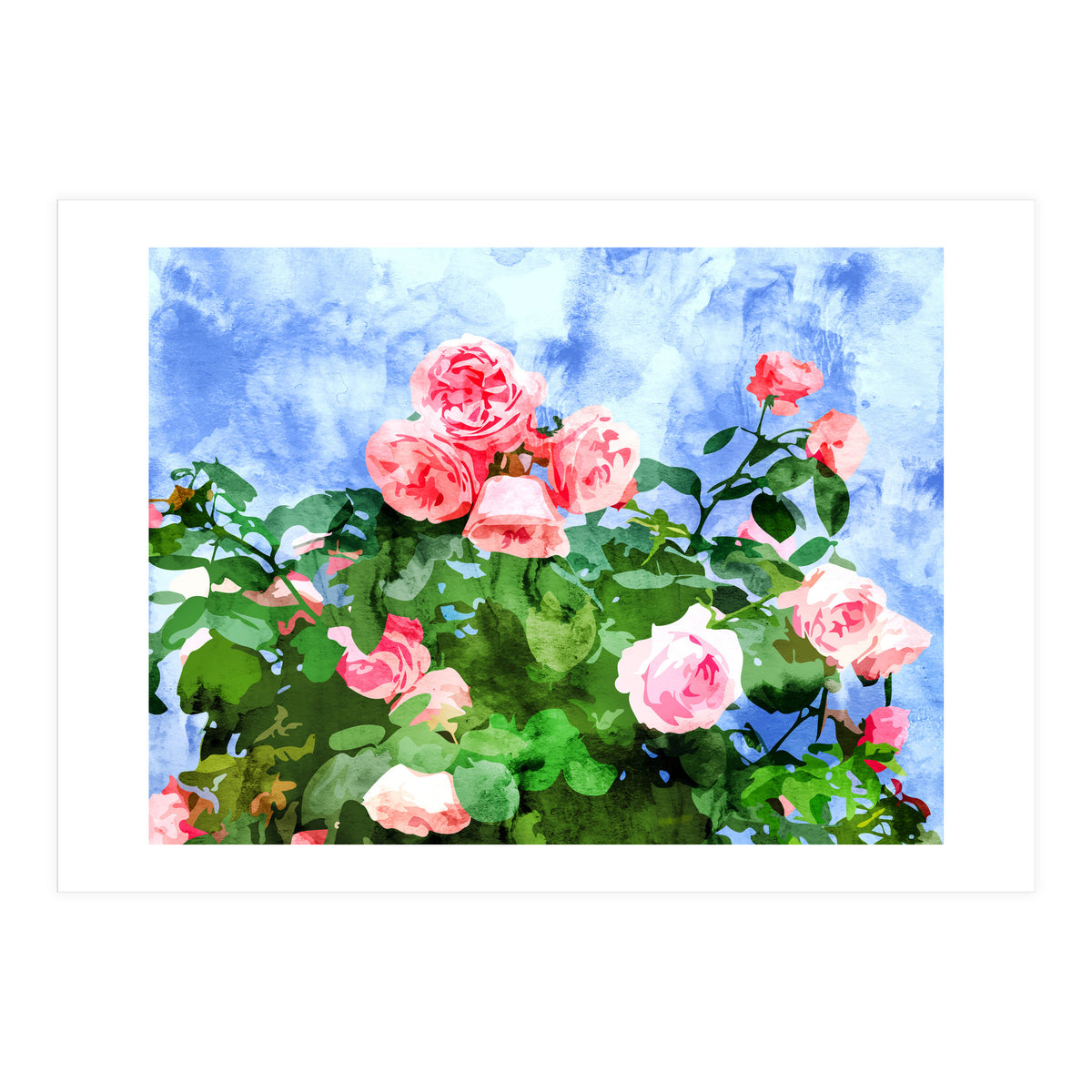 Love Planted A Rose & The Whole World Turned Sweet (Print Only)