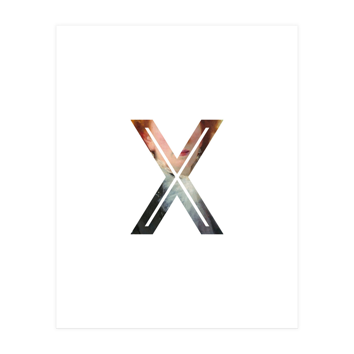 Letter X - (Impress) (Print Only)