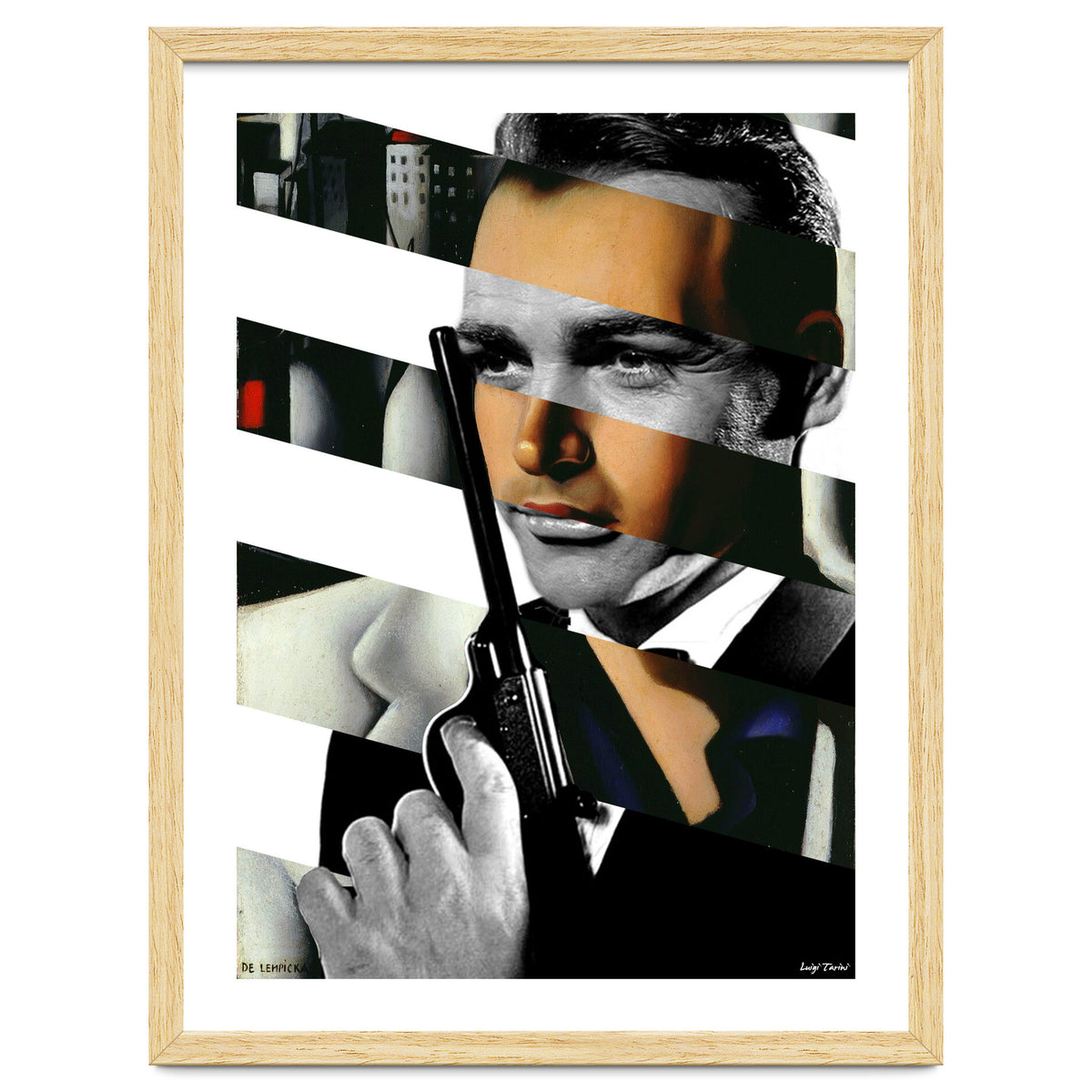 Tamara De Lempicka's Portrait Of Count Vettor Marcello & Sean Connery In James Bond With