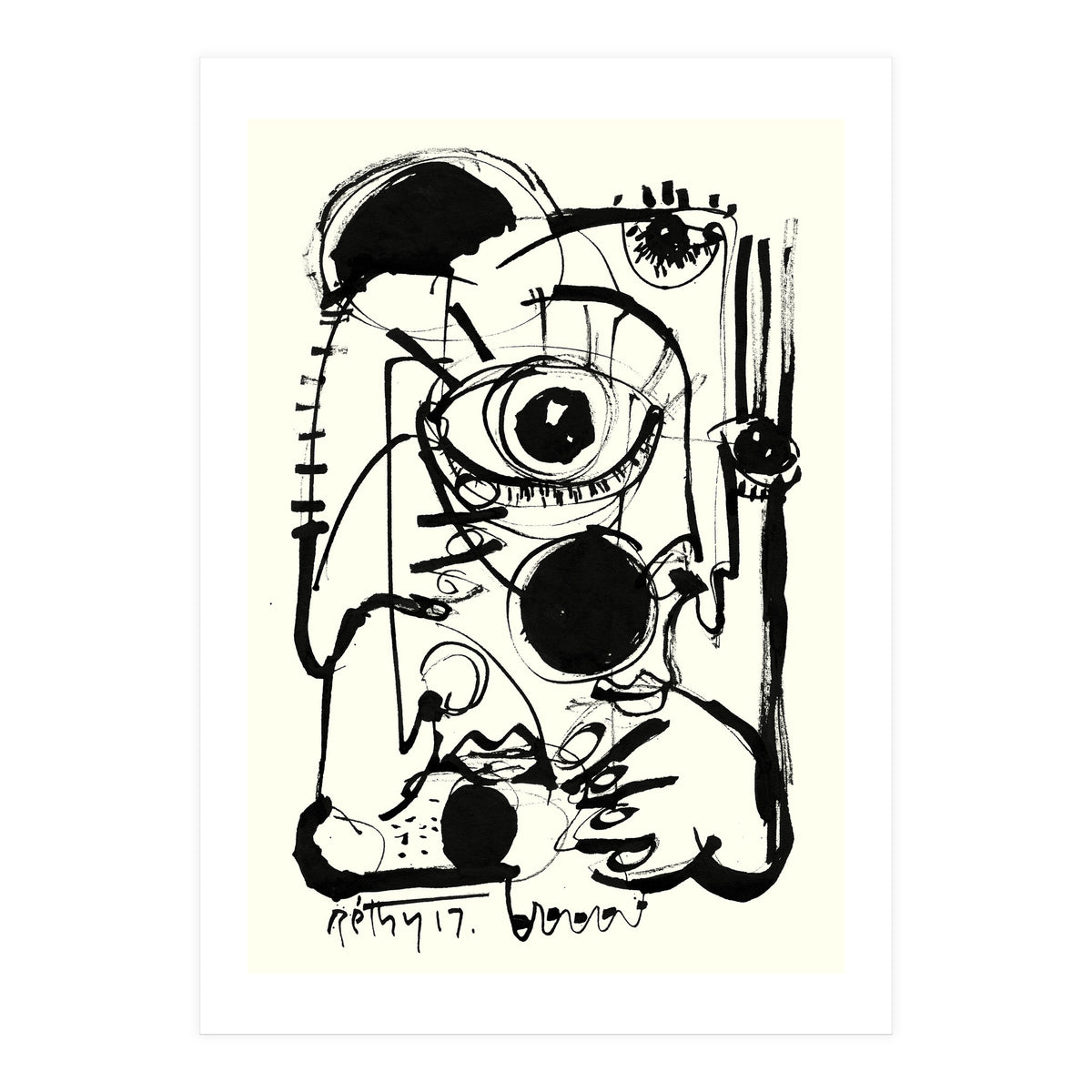 Staring Into Infinity (Print Only)