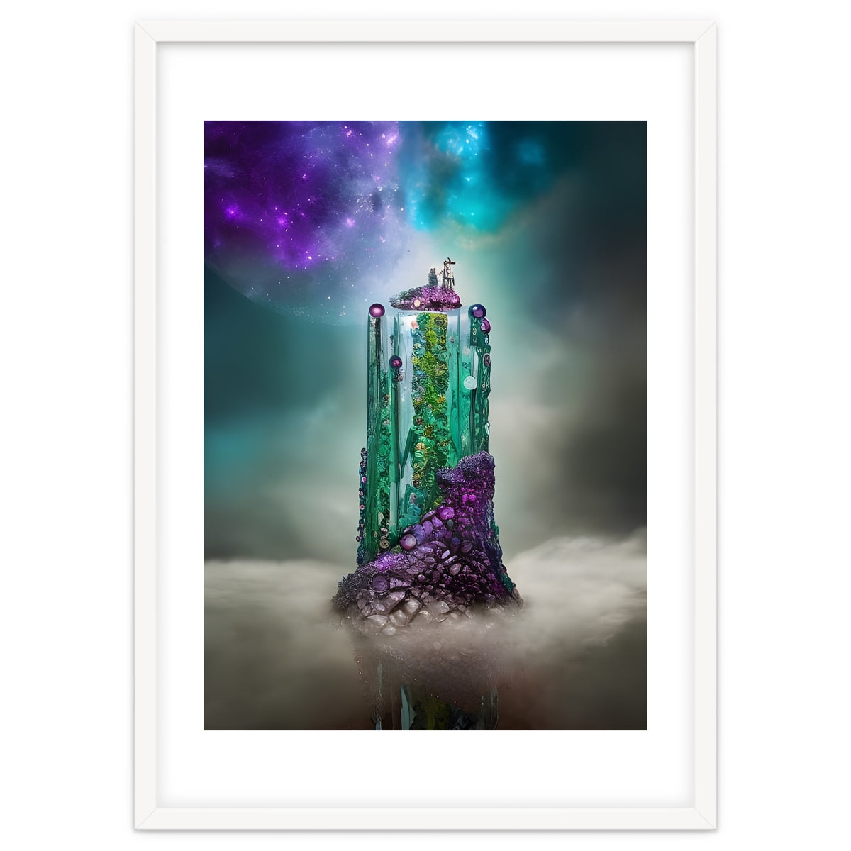 Cosmic Gemstone and Glass \|/ Universe