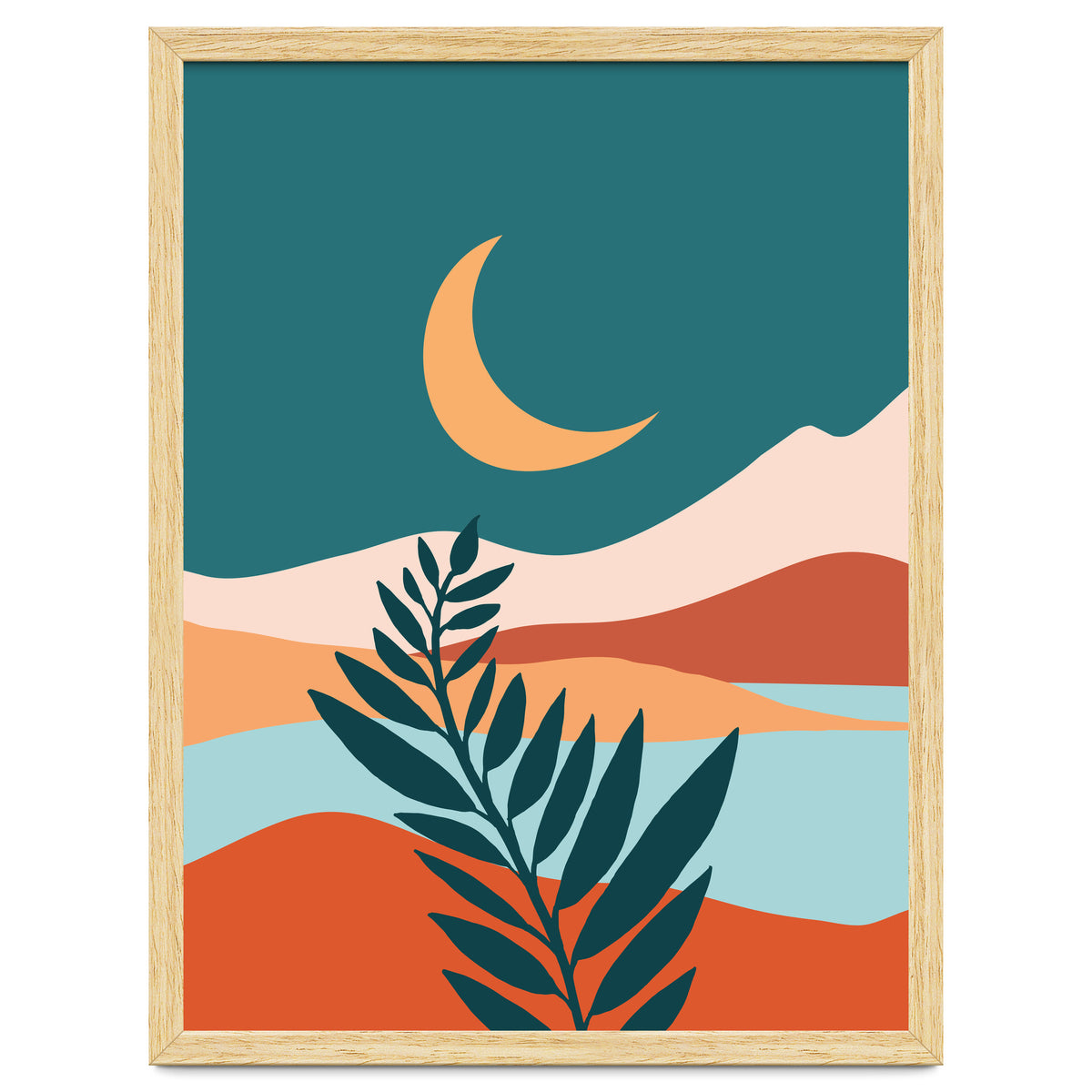 Moonlit Mediterranean