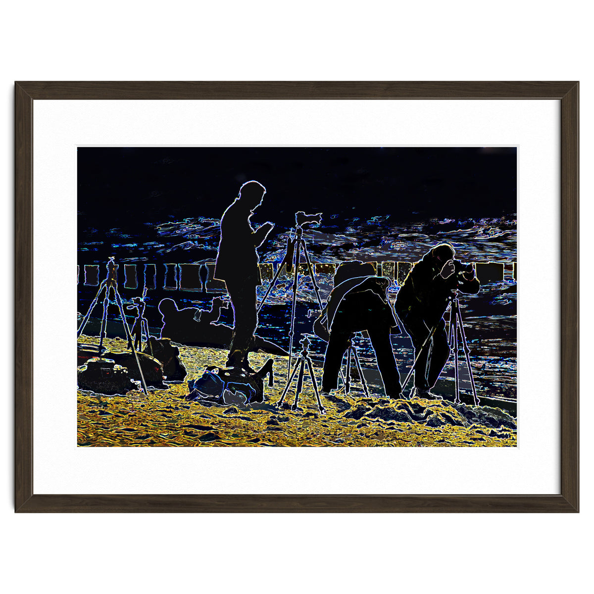 Photographers at the beach