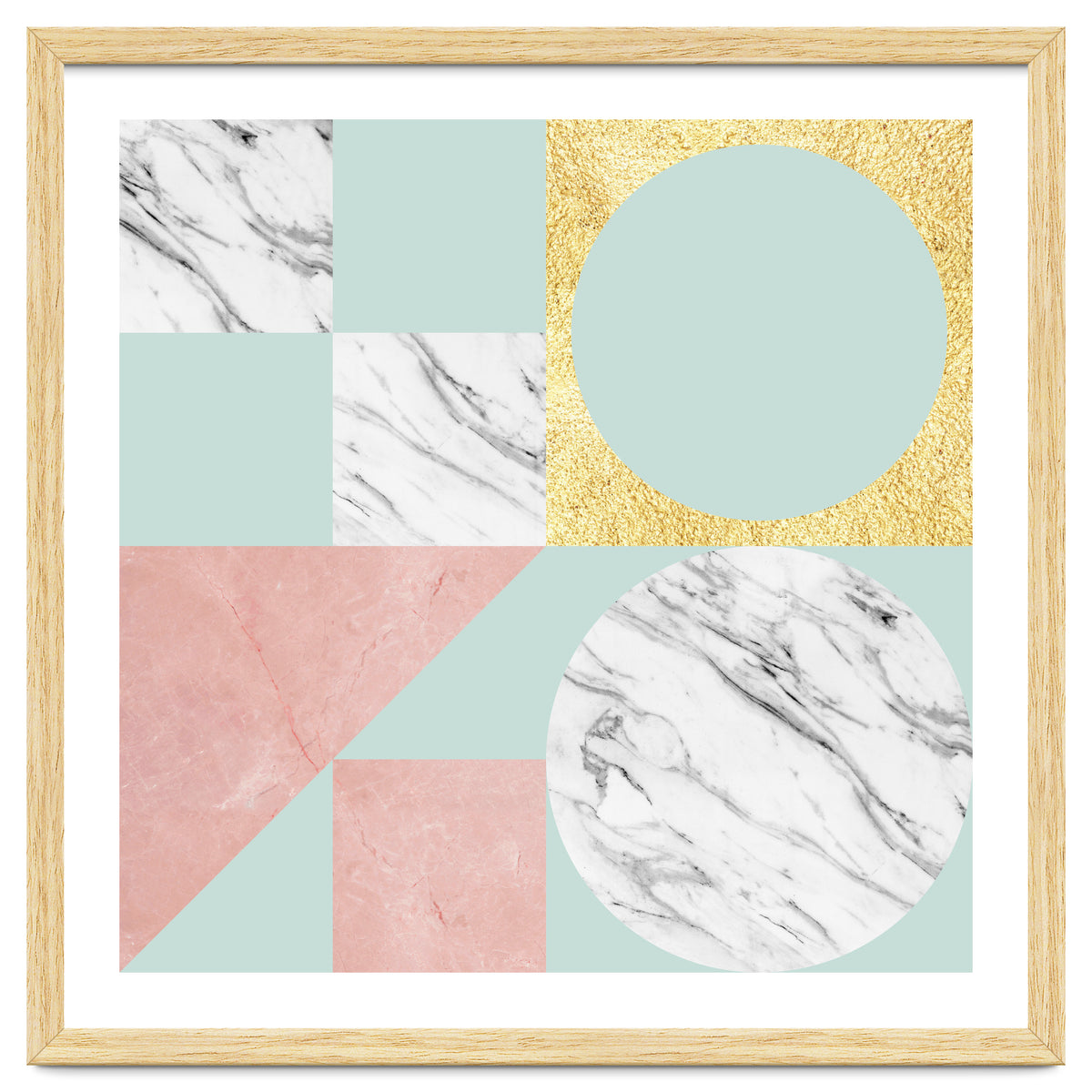 Marble and gold I