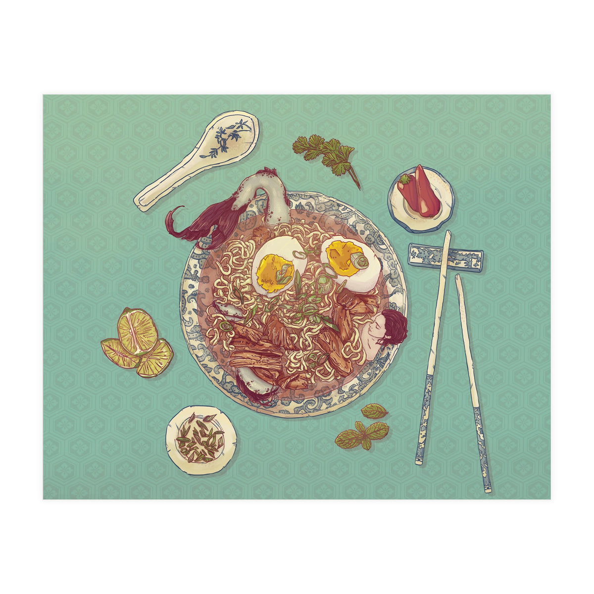 Pho Lady (Print Only)