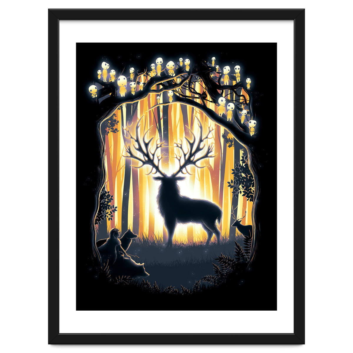 Deer God Please Save Our Forest