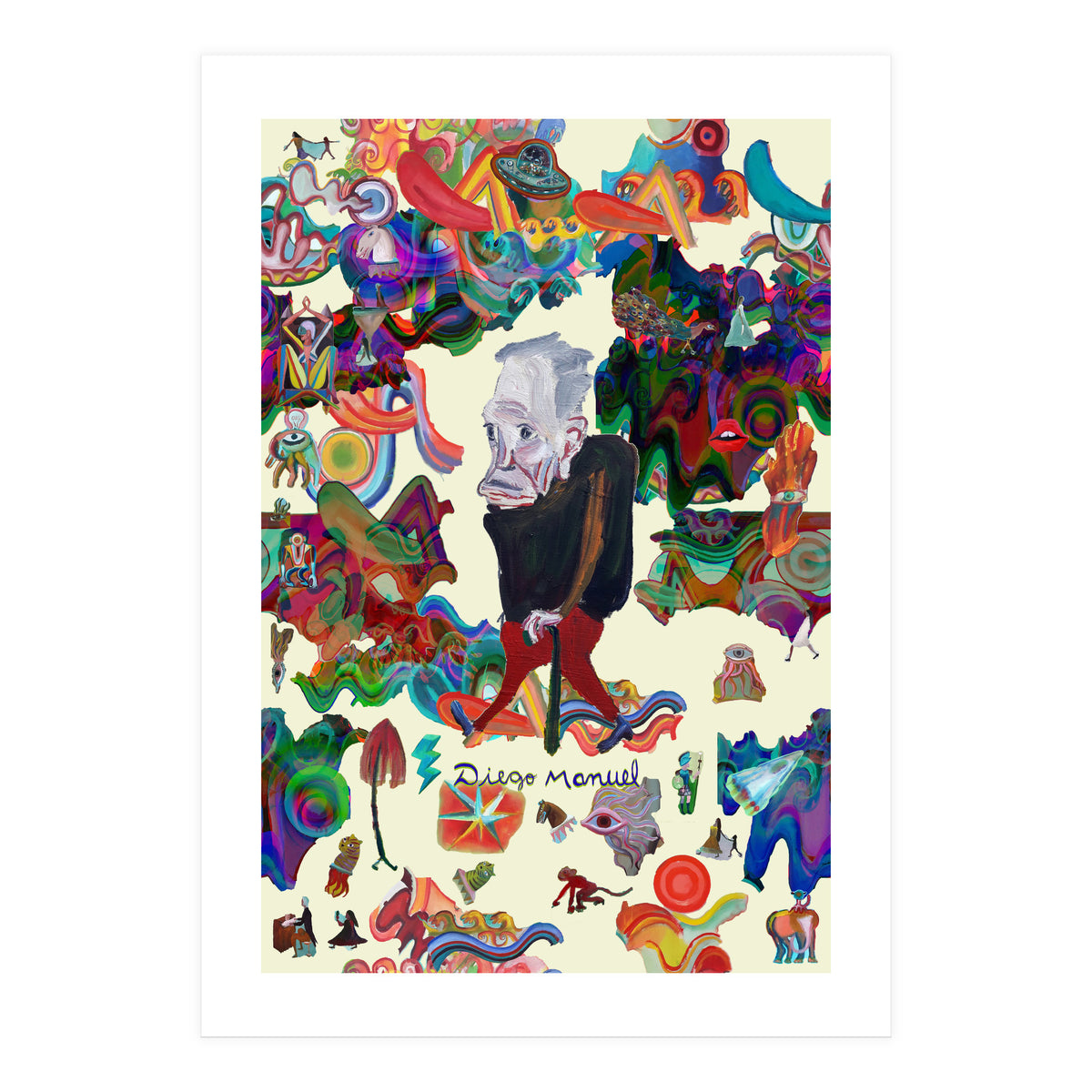 Graffitis 2021 Tapiz 56 B (Print Only)