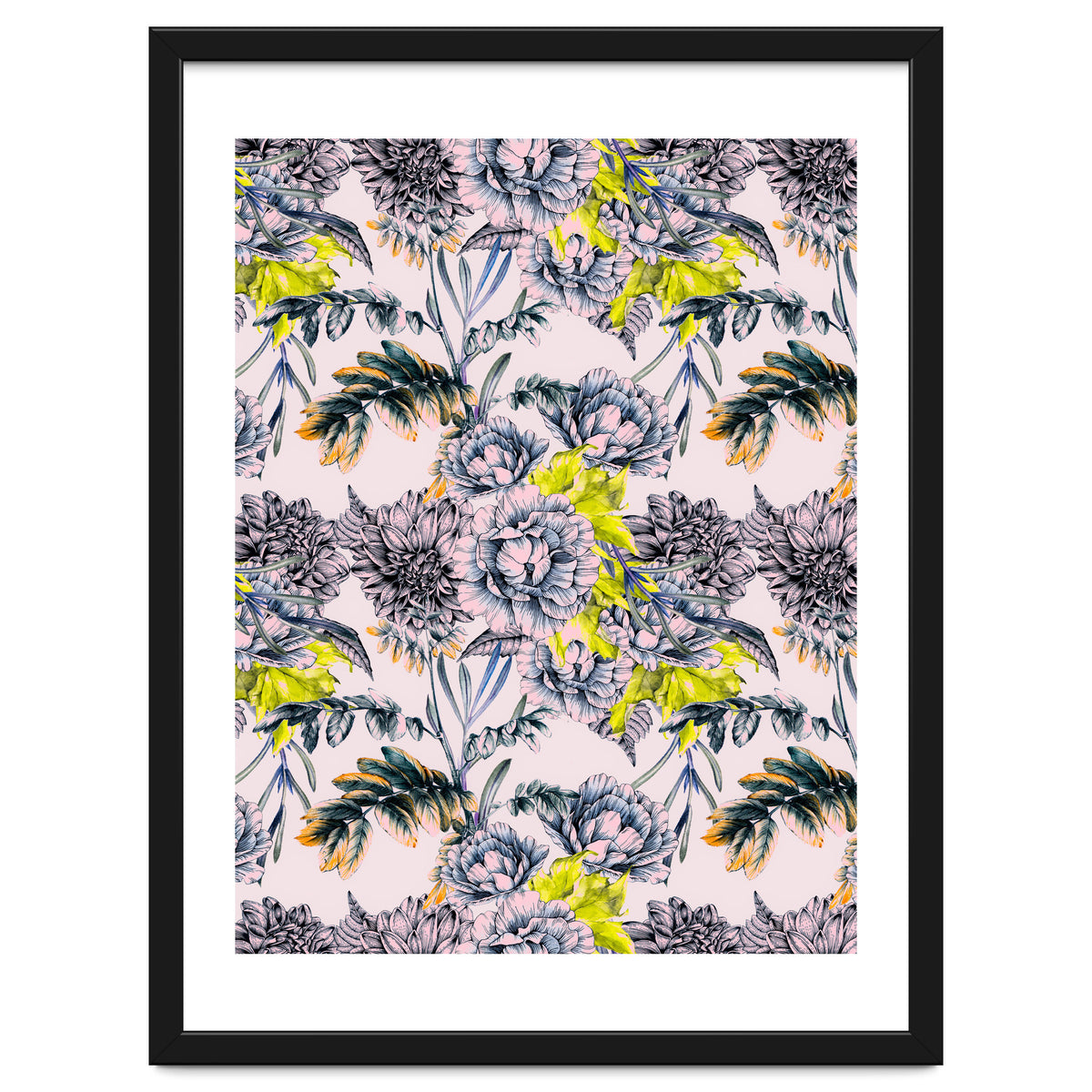 Flowering blooming in pink