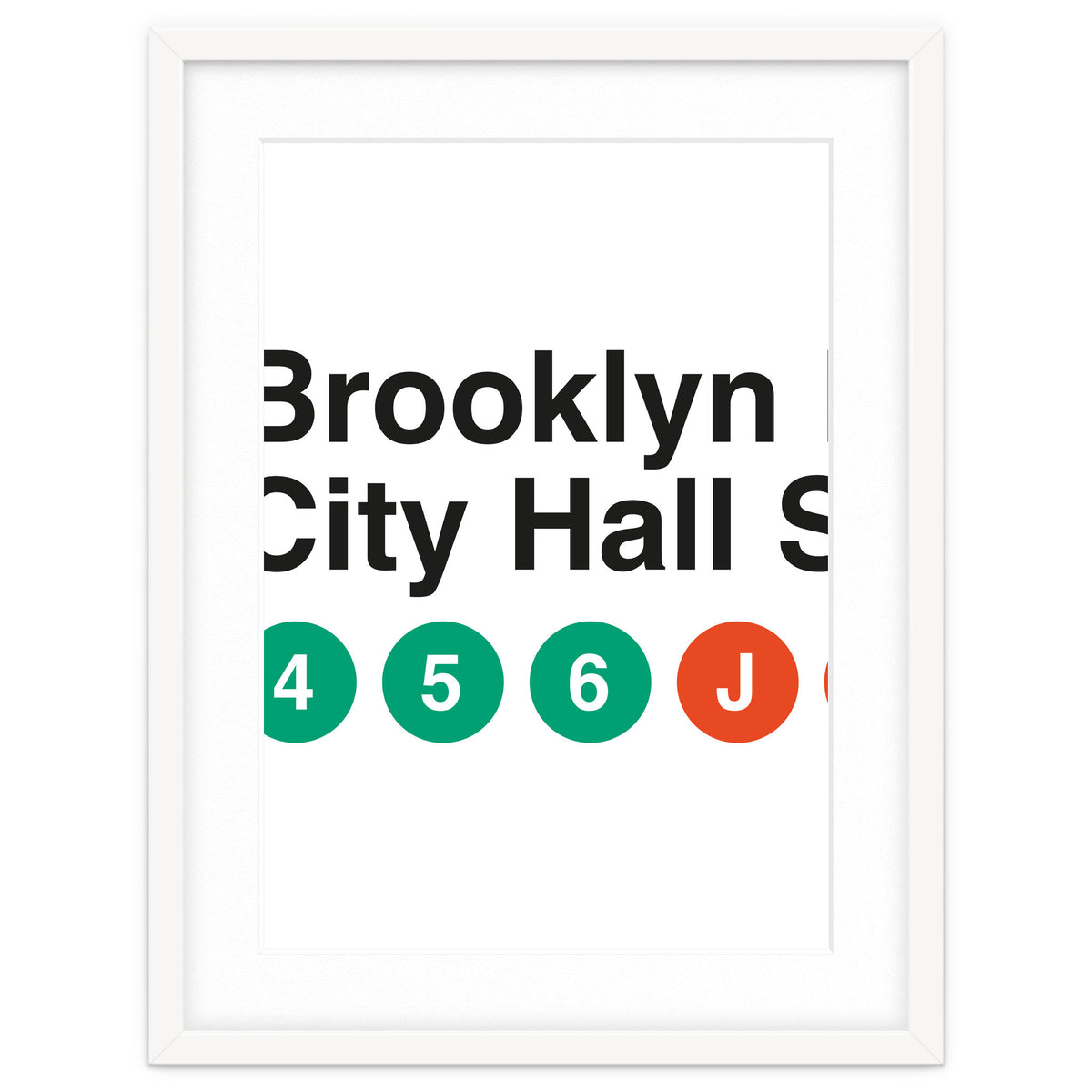 Vignelli's Subway Sign