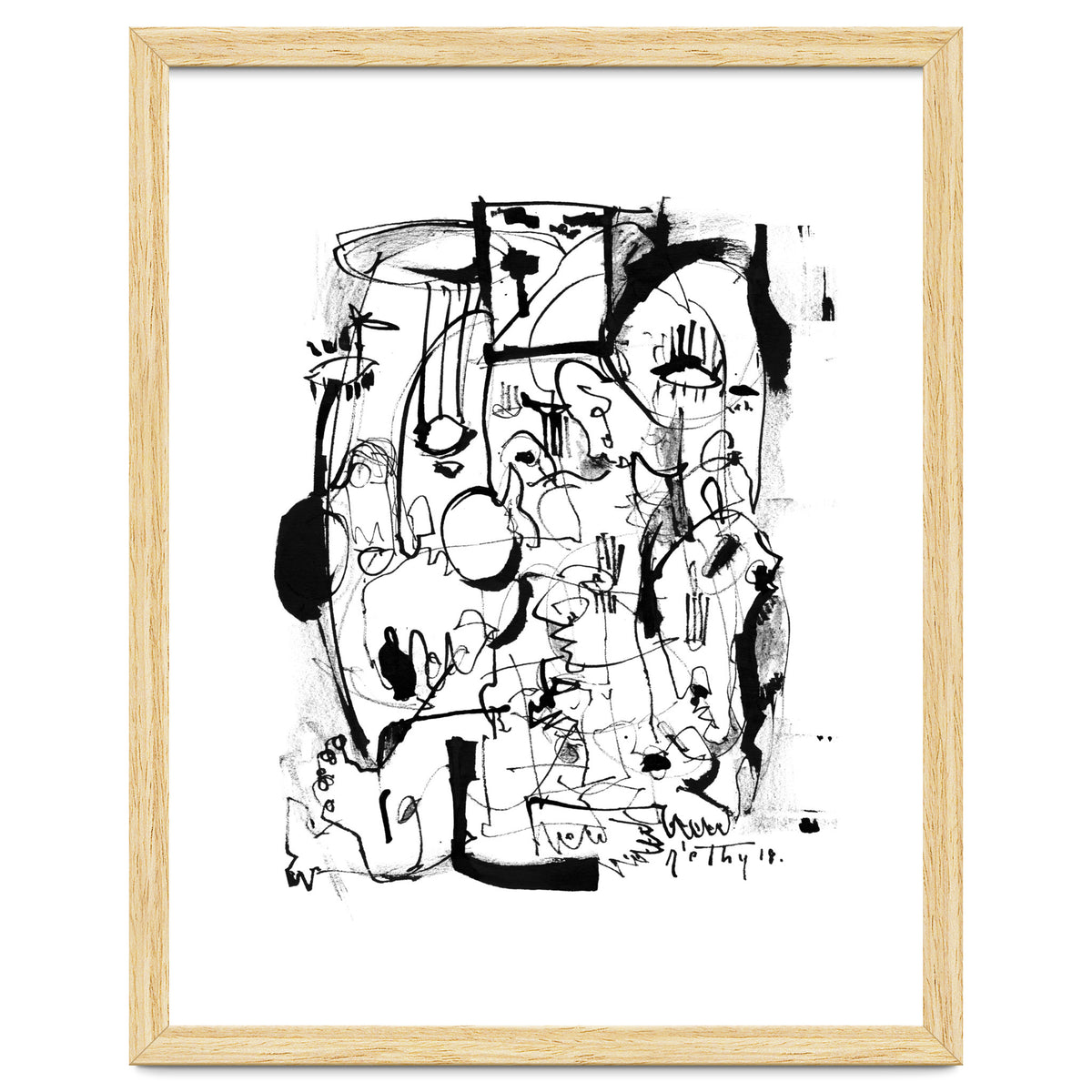 Inside The Mind - b&w