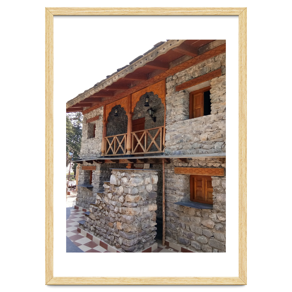 Architecture - Exposed Stone House