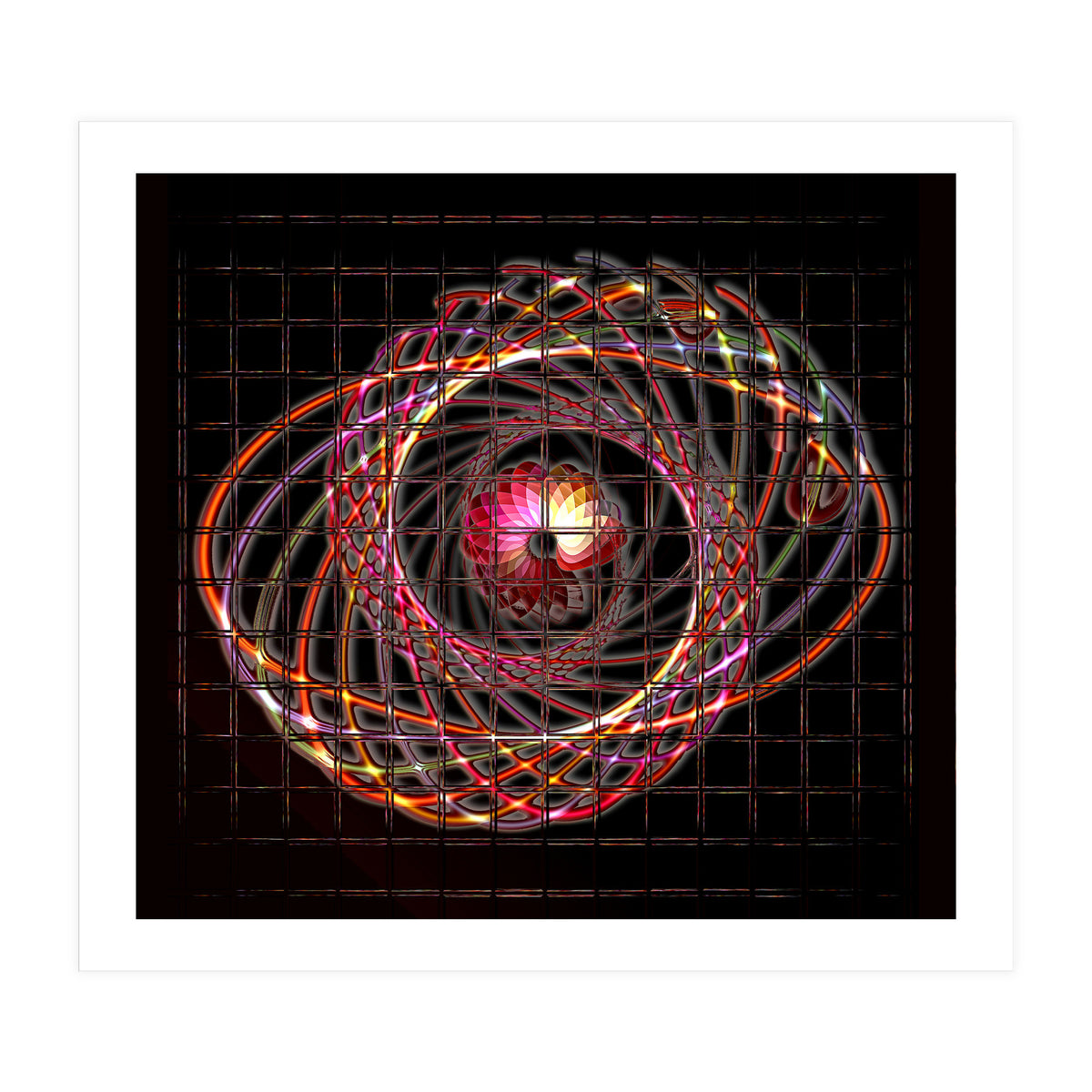 Illuminated helix #1 (Print Only)