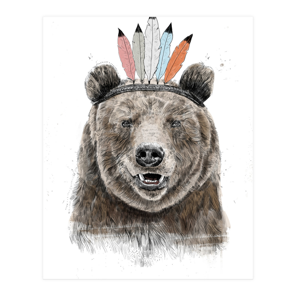 Festival Bear (Print Only)