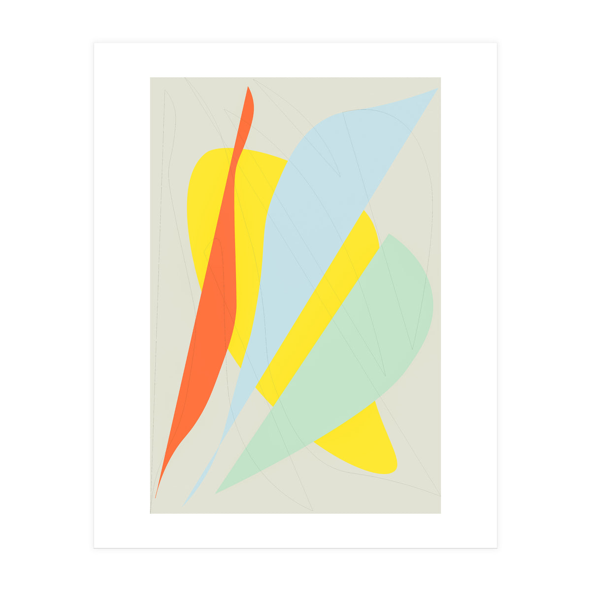 Abstract Composition no 6 (Print Only)