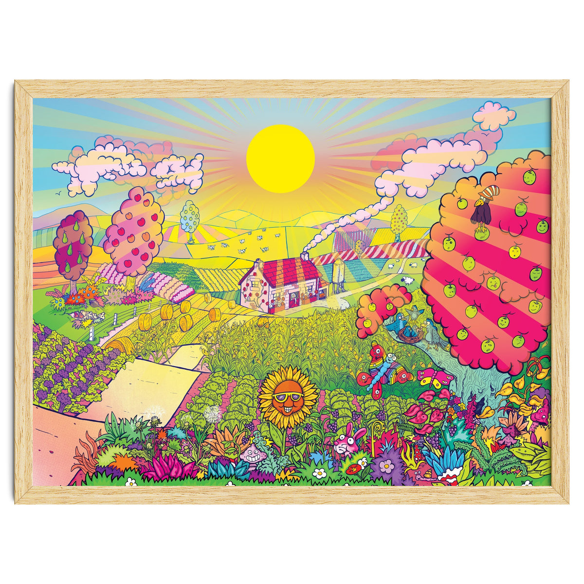 Reap A Harvest Barrel Aged Fruit Farmhouse Saison - Abbeydale x Siren Craft Brew