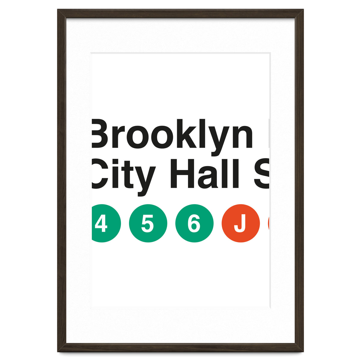 Vignelli's Subway Sign