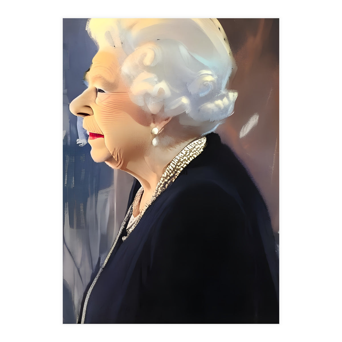 Queen Elizabeth II  (Print Only)