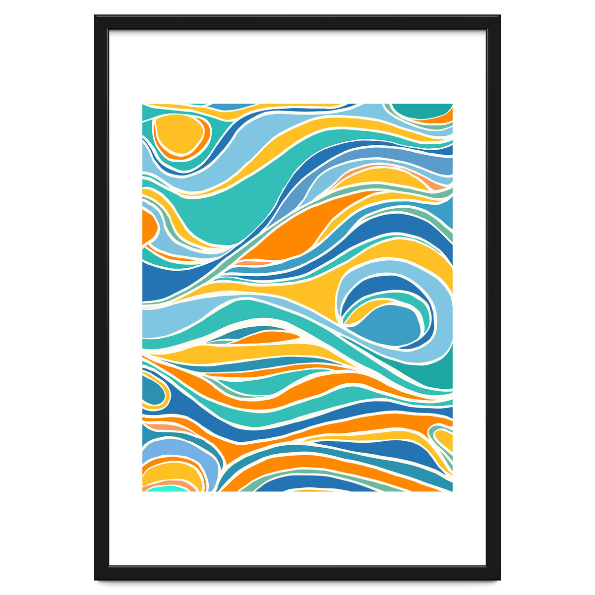 Summer Beach Abstract