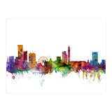 Birmingham England Skyline (Print Only) thumbnail