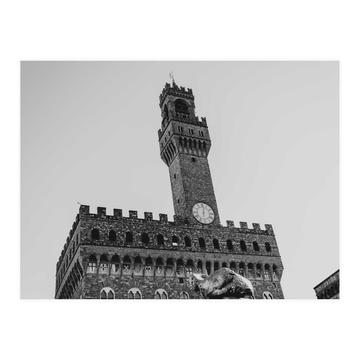 Italy in BW: Firenze 9 (Print Only)