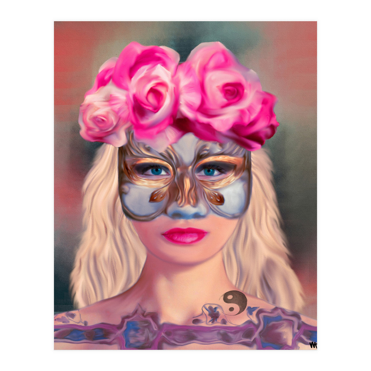 Allegory Of Duality And Shadow (Print Only)