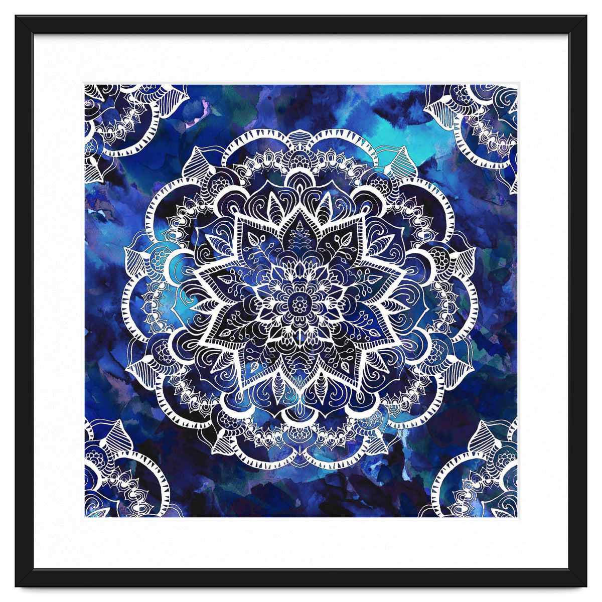 Queen Starring of Mandalas Navy