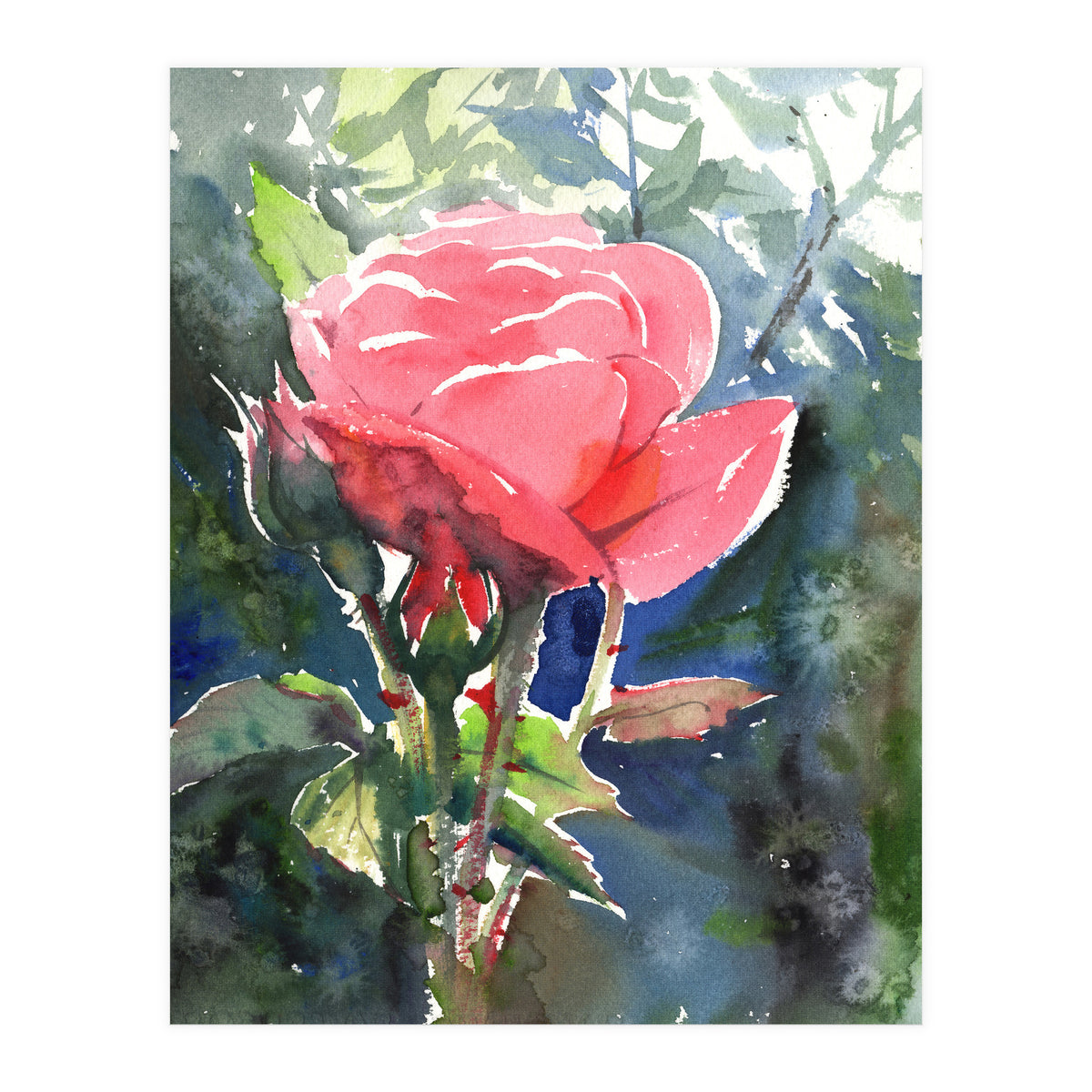 Romantic rose (Print Only)
