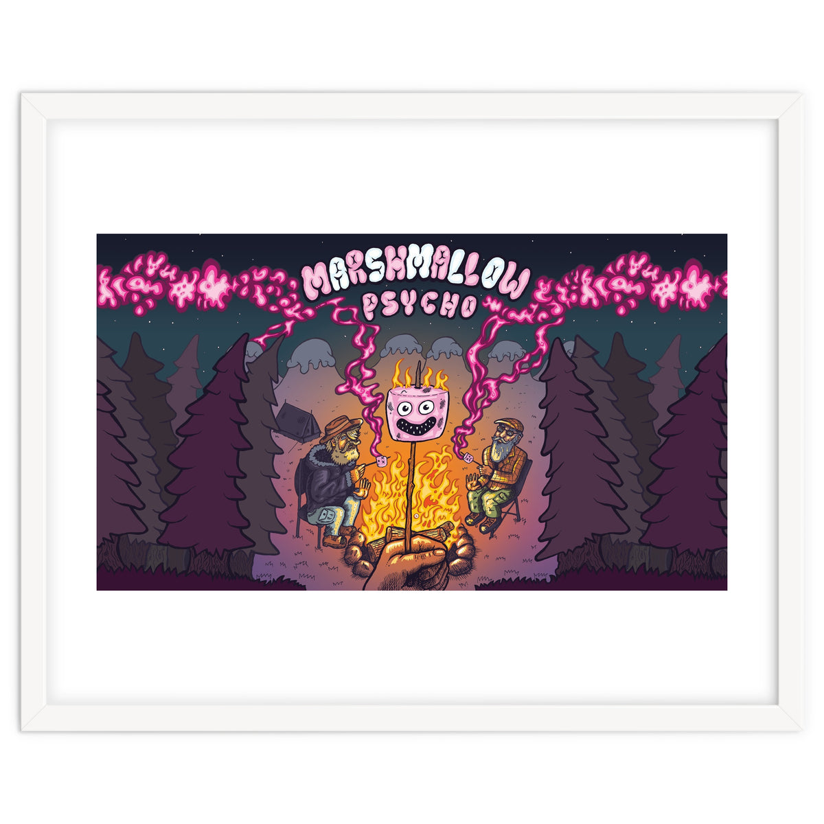 Marshmallow Psycho 12.3% ABV Bourbon Barrel Aged Marshmallow Stout