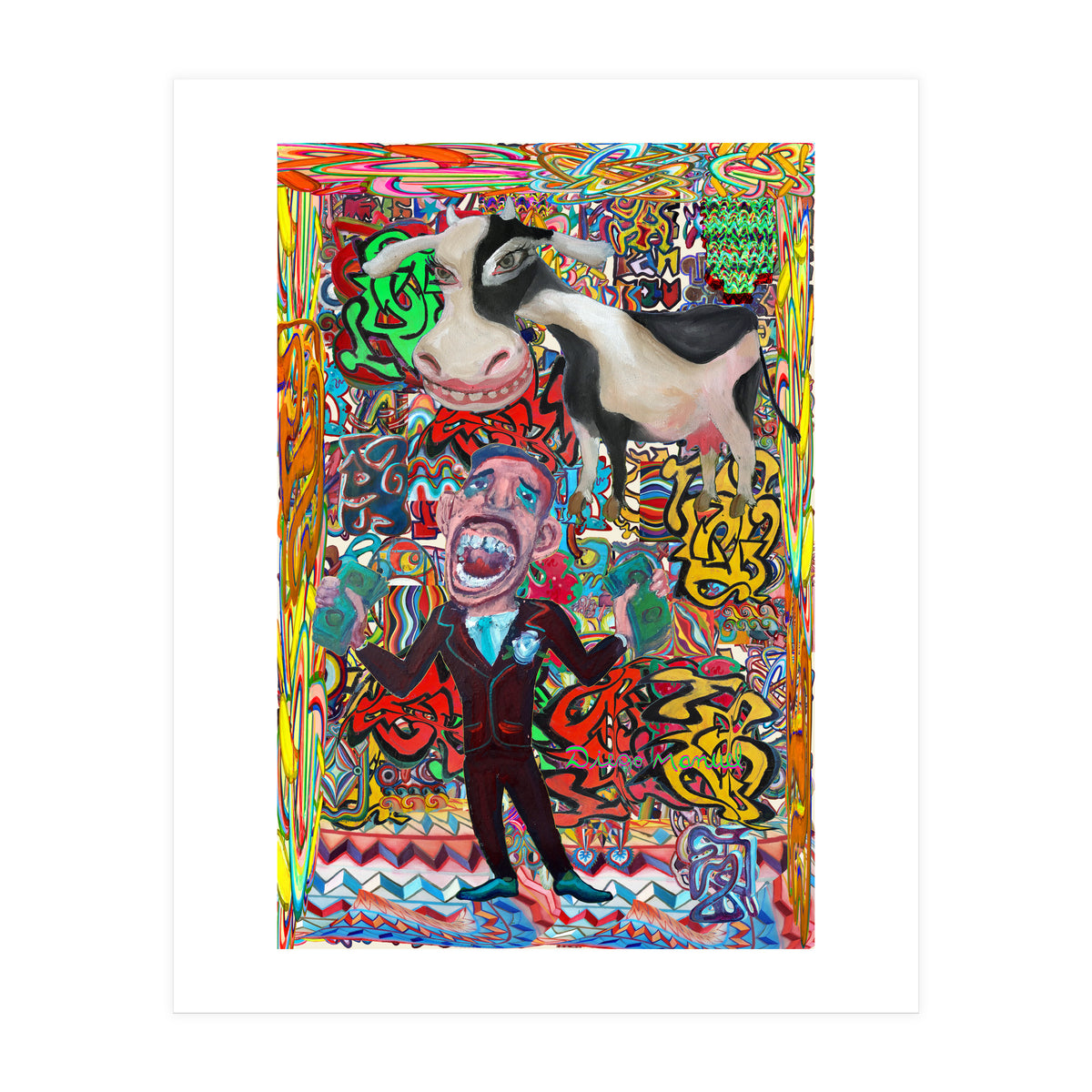 Vendedor De Dolares 3 (Print Only)