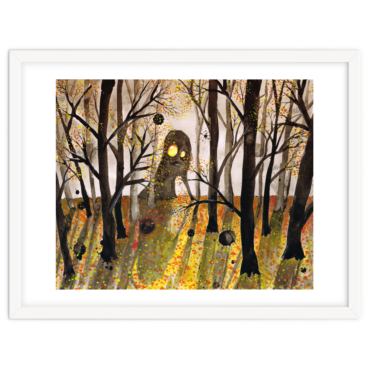 Monster in the woods