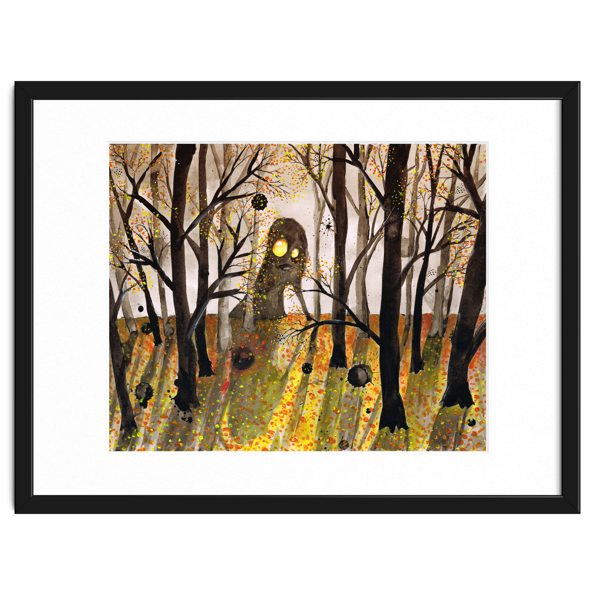 Monster in the woods