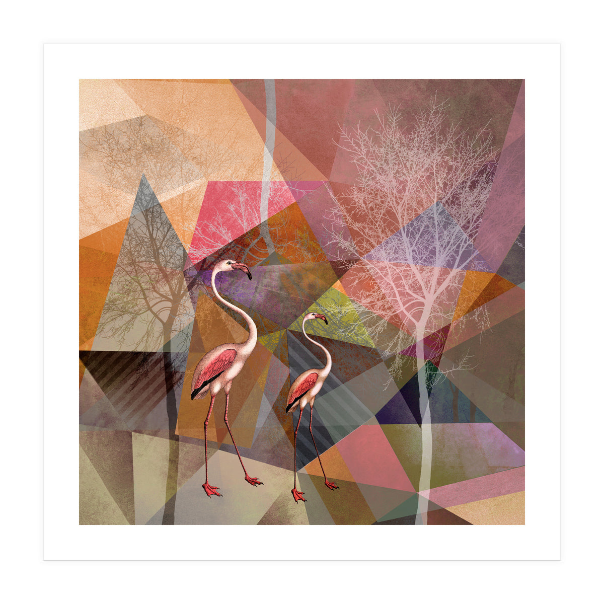 FLAMINGOS P23 (Print Only)