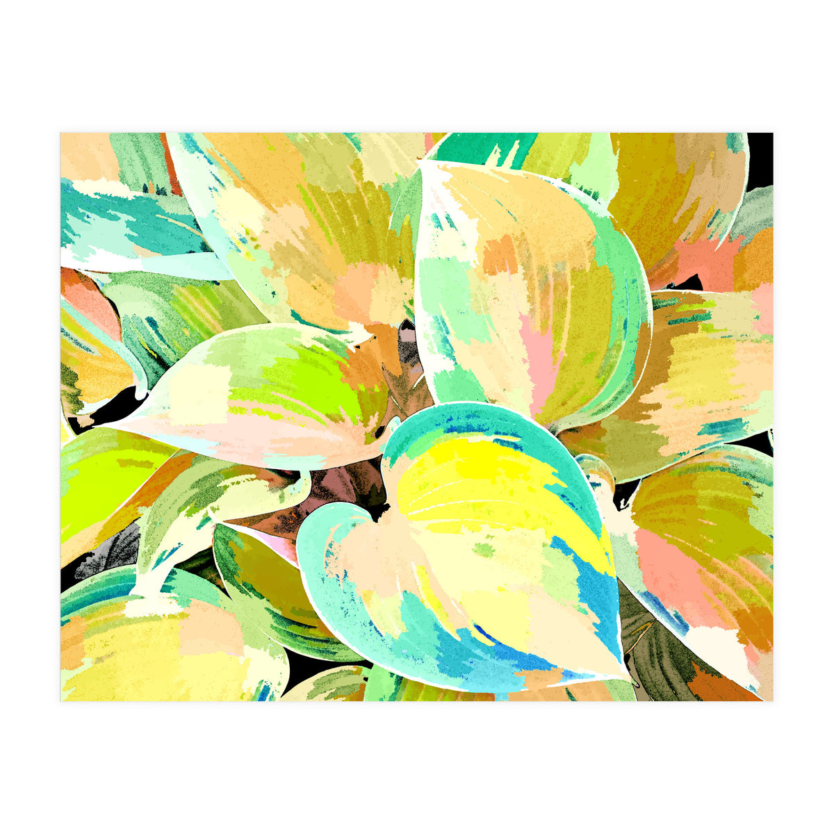 Tropical Leaves (Print Only)