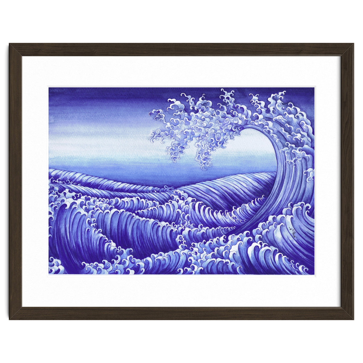 Turbulent Water Triptych part 3