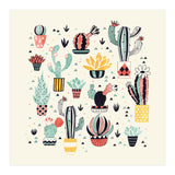 Cactus In A Flower Pot (Print Only) thumbnail