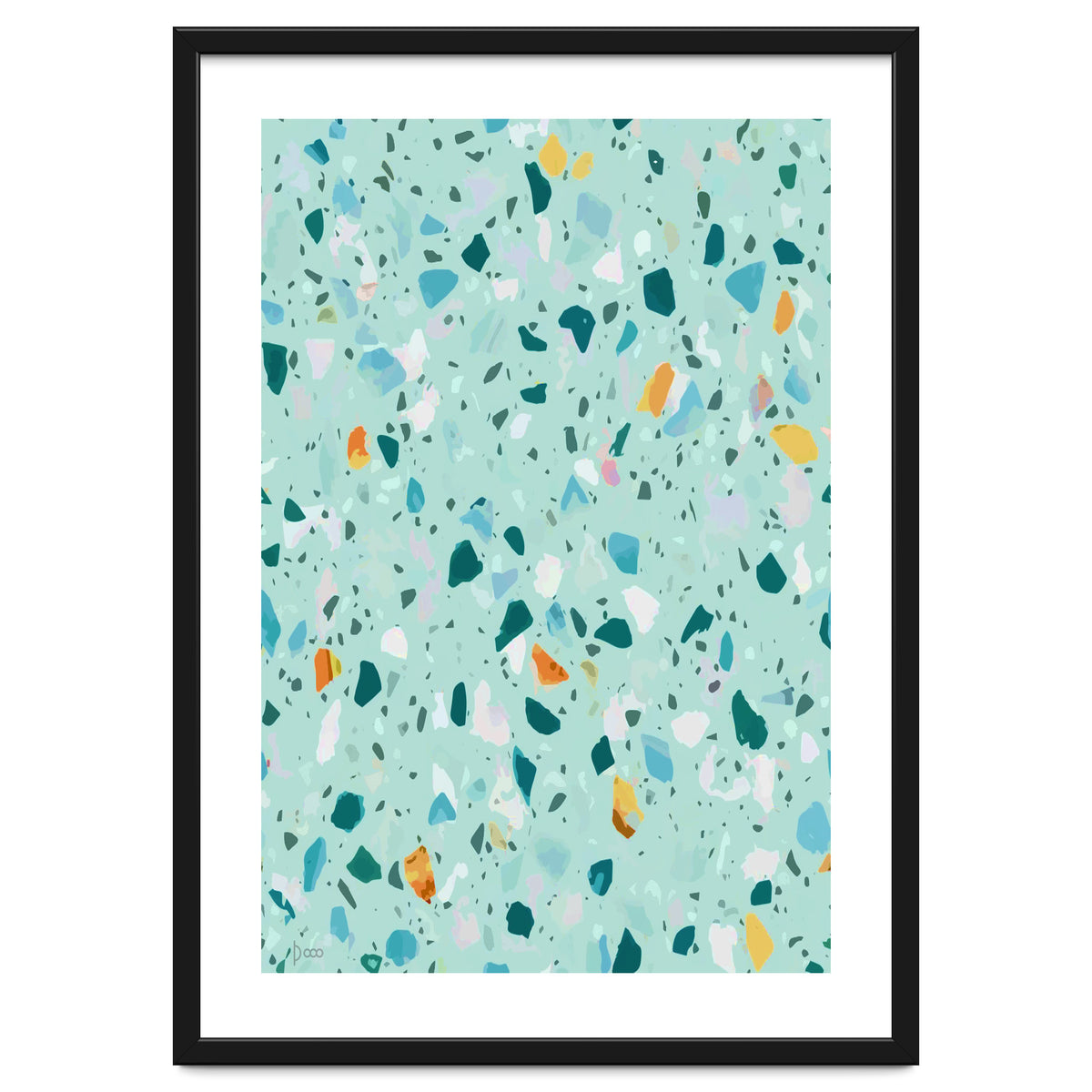 Blue Terrazzo