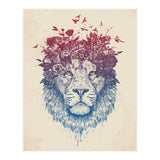 Floral Lion III (Print Only) thumbnail
