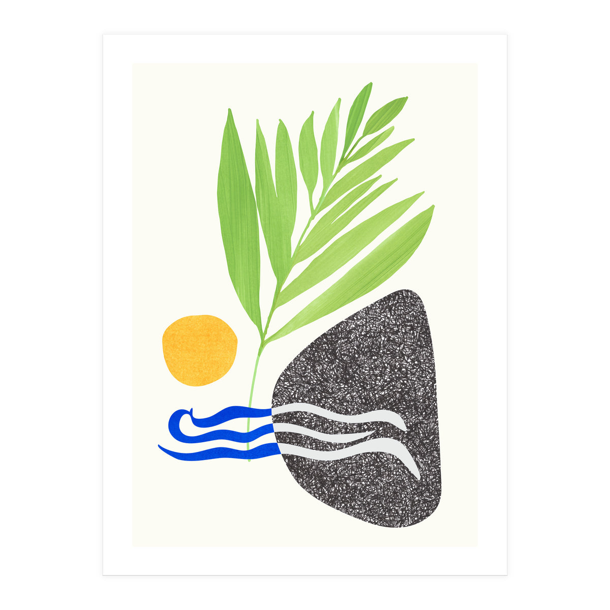 Yosemite Abstract Landscape (Print Only)