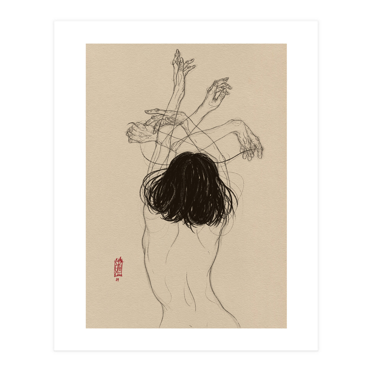 Dancing Alone, Together With You (Print Only)