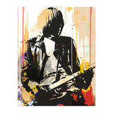 Johnny Ramone pop art poster (Print Only) thumbnail