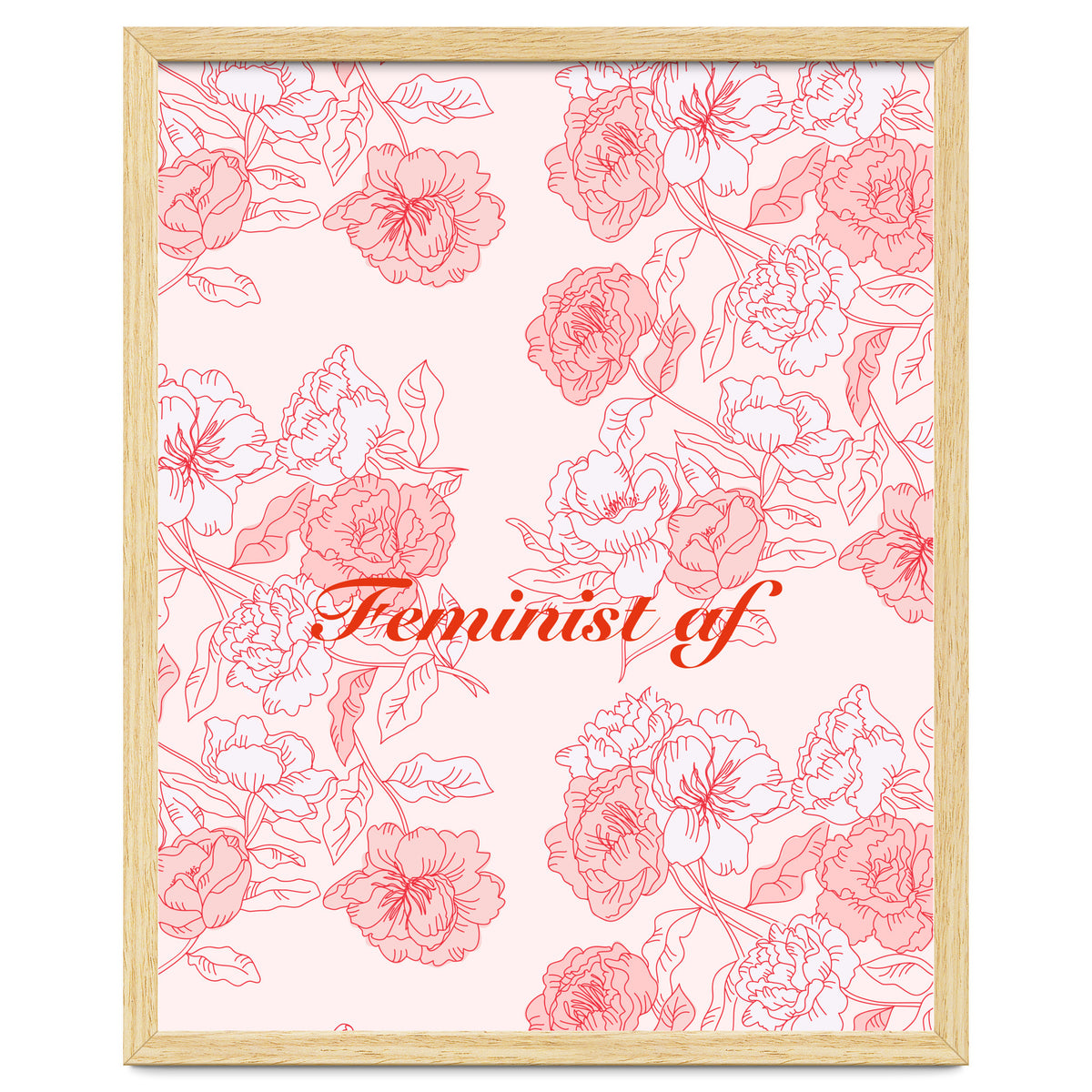 Flowers Feminist Millenialprint