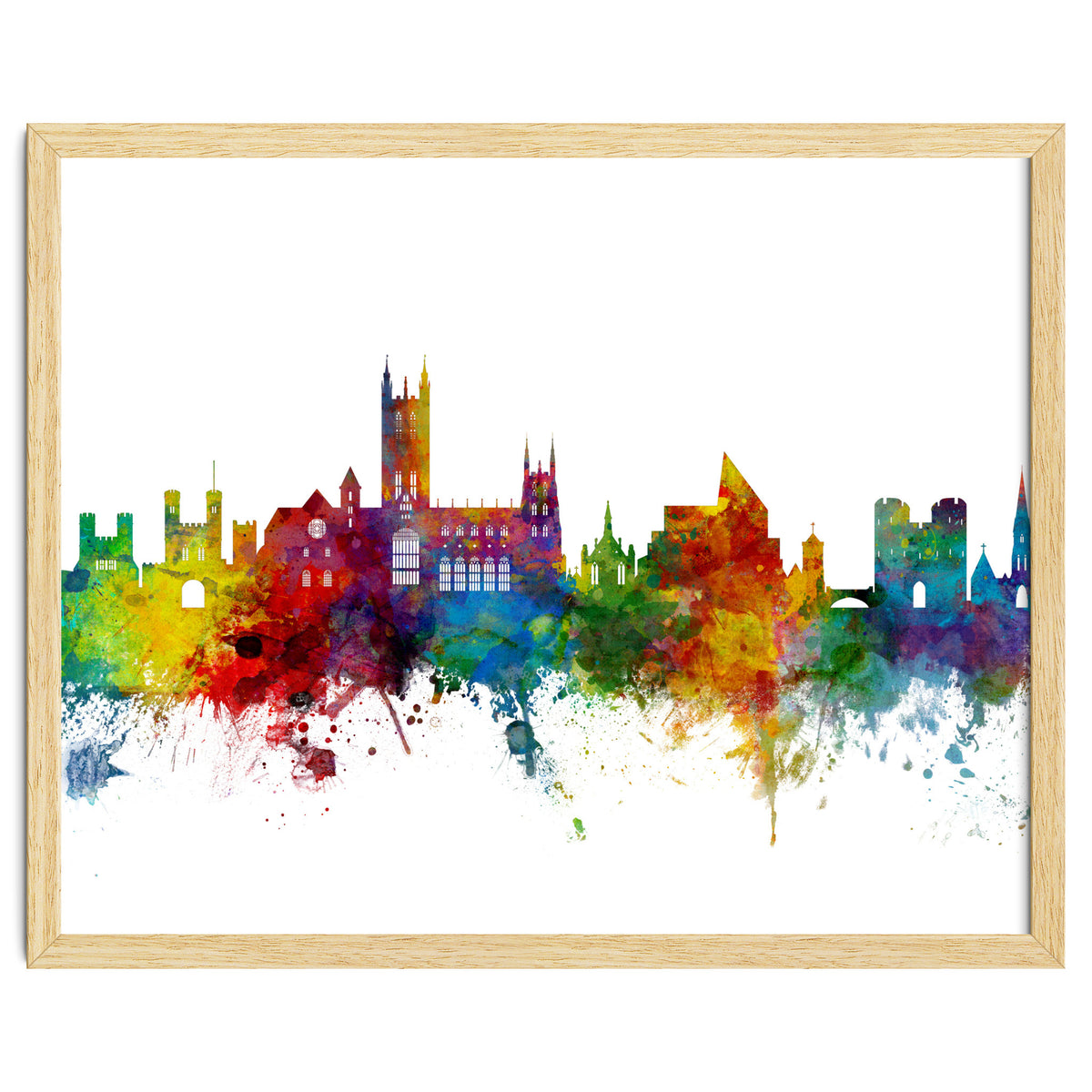 Canterbury England Skyline