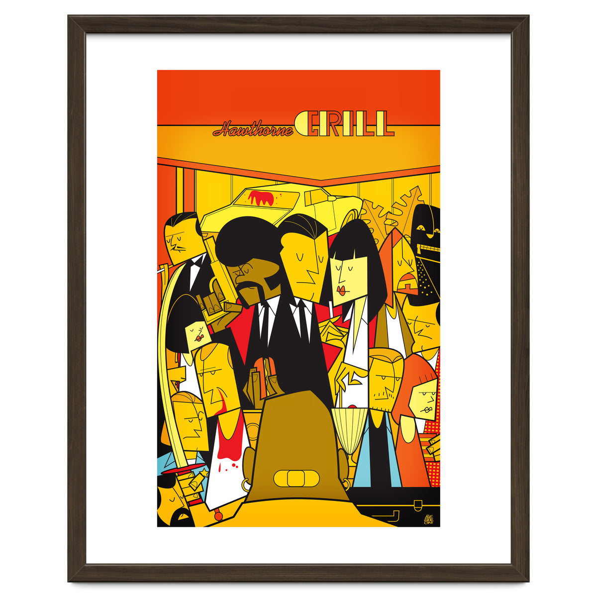 Pulp Fiction Alternative Movie Poster