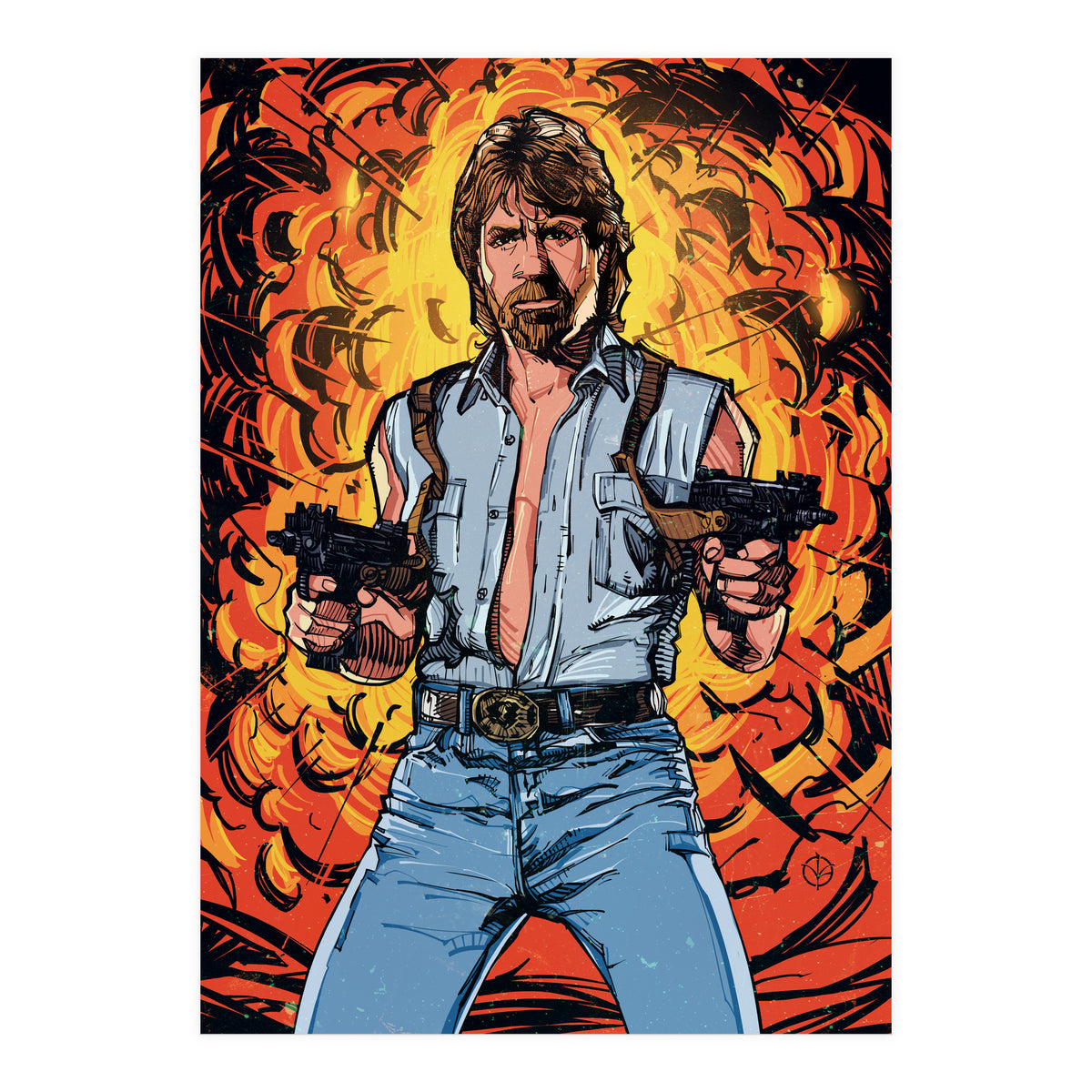 Chuck Norris (Print Only)