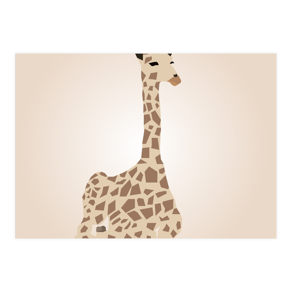 Giraffe Art (Print Only)