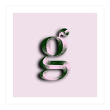 Pink & Green G (Print Only) thumbnail