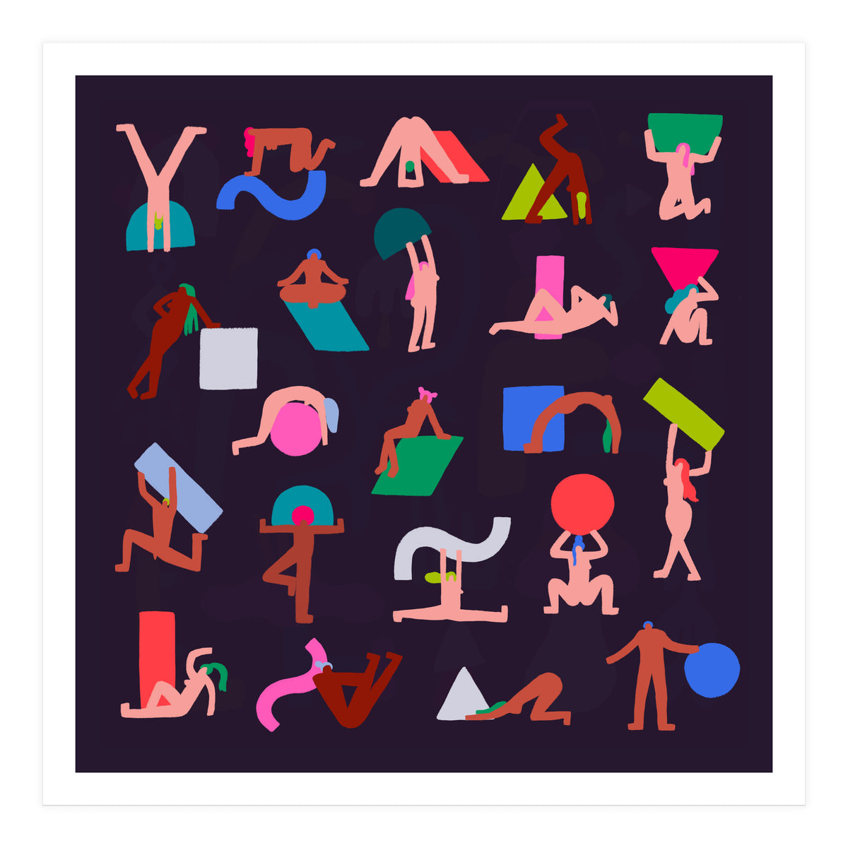 Free The Shape Free The People (Print Only)