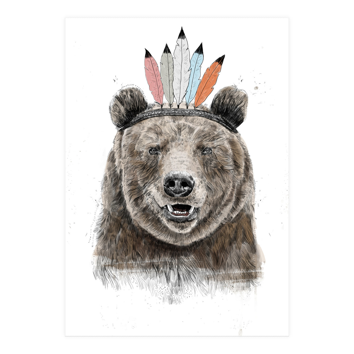 Festival Bear (Print Only)