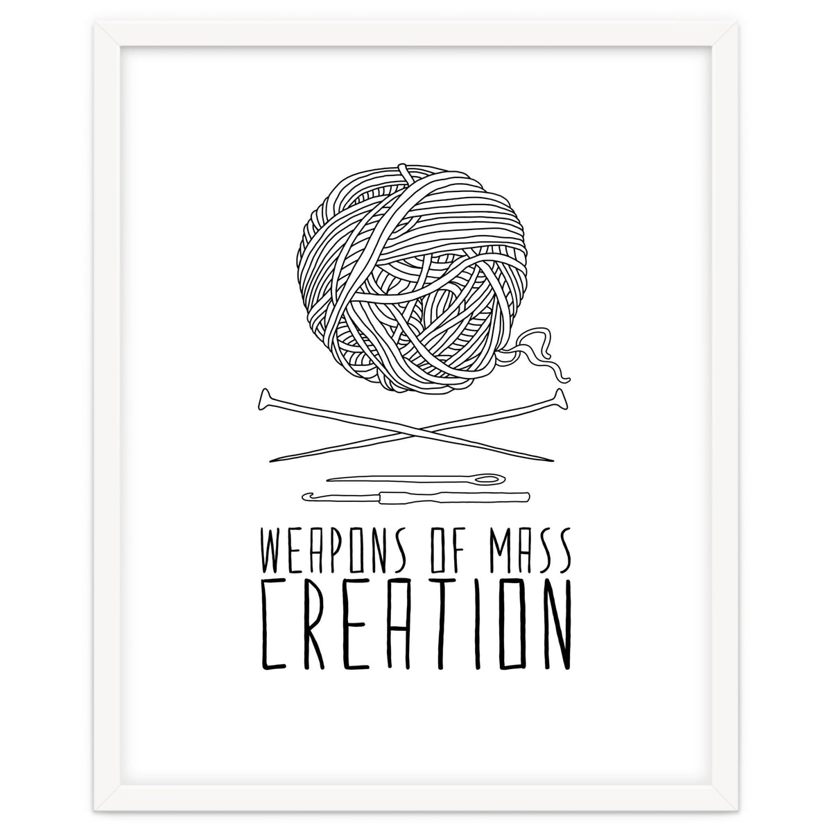 Weapons Of Mass Creation - Knitting
